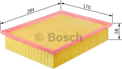 BOSCH 0 986 626 868 - Filtro aria autozon.pro