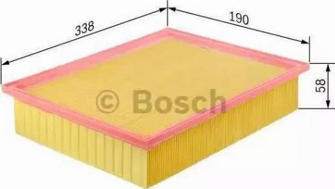 BOSCH 0 986 626 832 - Filtro aria autozon.pro