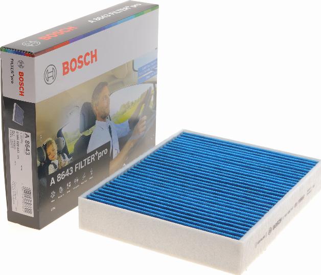 BOSCH 0986628643 - Filtro, Aria abitacolo autozon.pro