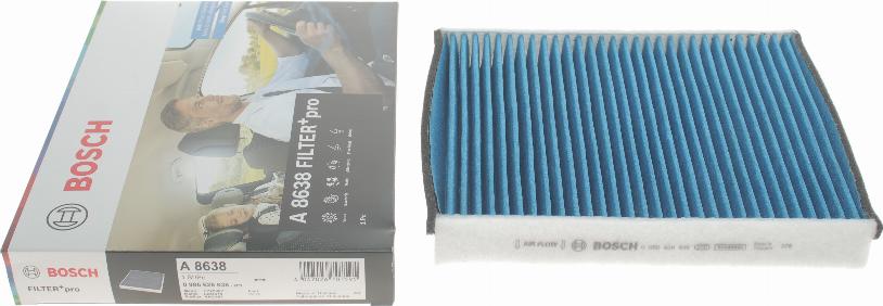 BOSCH 0986628638 - Filtro, Aria abitacolo autozon.pro