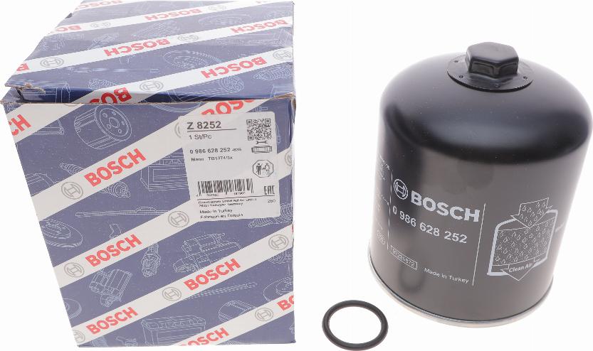 BOSCH 0 986 628 252 - Cartuccia essiccatore aria, Imp. aria compressa autozon.pro