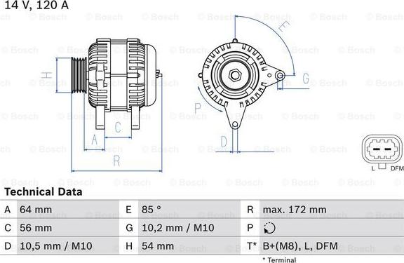 BOSCH 0 986 049 990 - Alternatore autozon.pro