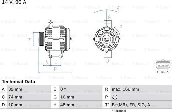 BOSCH 0 986 049 980 - Alternatore autozon.pro