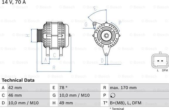 BOSCH 0 986 049 690 - Alternatore autozon.pro