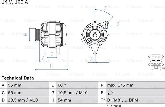 BOSCH 0 986 049 020 - Alternatore autozon.pro