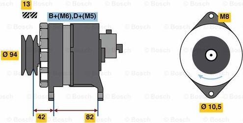 BOSCH 0 986 049 850 - Alternatore autozon.pro