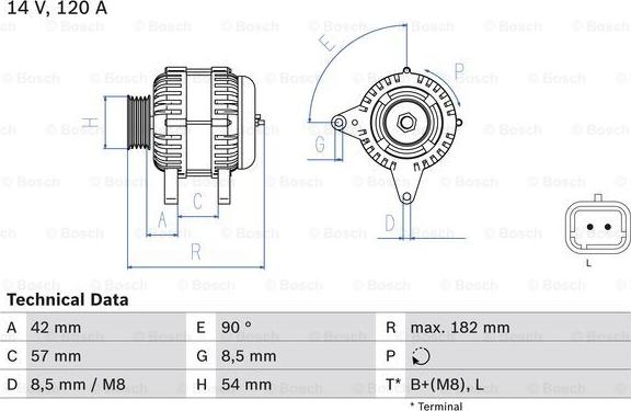 BOSCH 0 986 049 810 - Alternatore autozon.pro