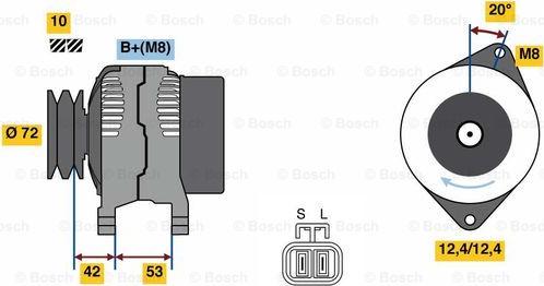 BOSCH 0 986 049 880 - Alternatore autozon.pro