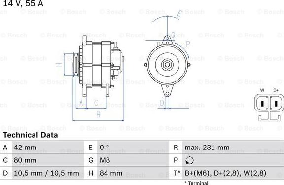 BOSCH 0 986 049 870 - Alternatore autozon.pro