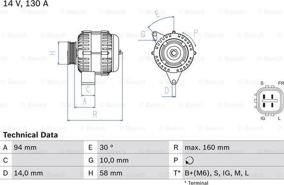 BOSCH 0 986 049 221 - Alternatore autozon.pro