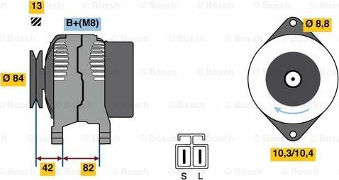 BOSCH 0 986 049 710 - Alternatore autozon.pro