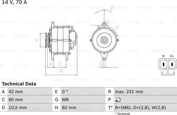 BOSCH 0 986 049 730 - Alternatore autozon.pro