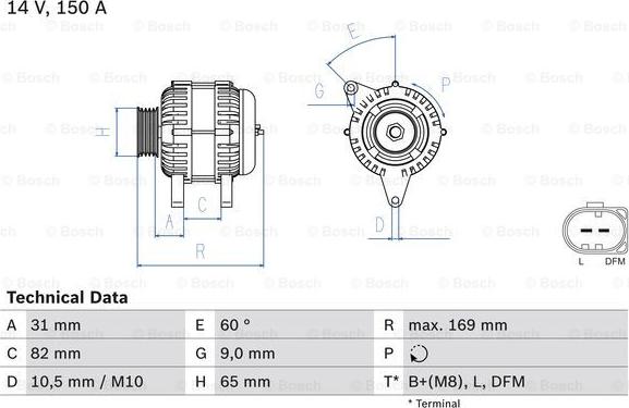 BOSCH 0 986 044 480 - Alternatore autozon.pro