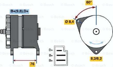 BOSCH 0 986 044 581 - Alternatore autozon.pro