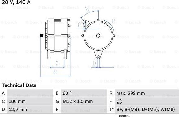 BOSCH 0 986 044 060 - Alternatore autozon.pro