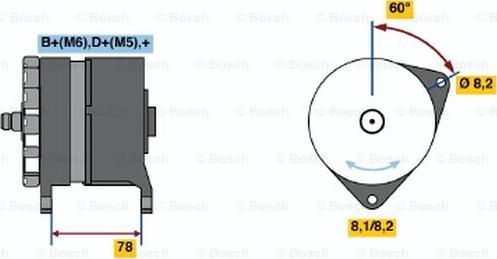 BOSCH 0 986 044 711 - Alternatore autozon.pro