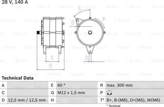 BOSCH 0 986 045 990 - Alternatore autozon.pro