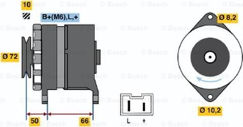 BOSCH 0 986 040 031 - Alternatore autozon.pro