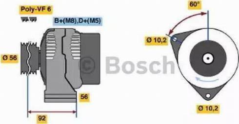 BOSCH 0123510075 - Alternatore autozon.pro