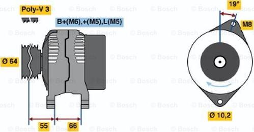 BOSCH 0 986 041 421 - Alternatore autozon.pro