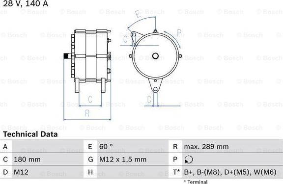 BOSCH 0 986 041 640 - Alternatore autozon.pro