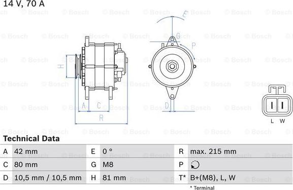 BOSCH 0 986 041 790 - Alternatore autozon.pro