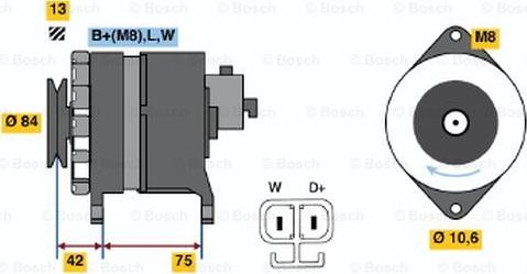 BOSCH 0 986 041 791 - Alternatore autozon.pro