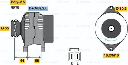 BOSCH 0 986 042 921 - Alternatore autozon.pro