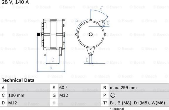 BOSCH 0 986 047 160 - Alternatore autozon.pro