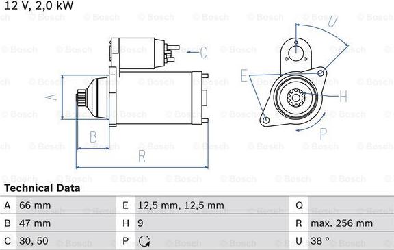 BOSCH 0 986 018 930 - Motorino d'avviamento autozon.pro