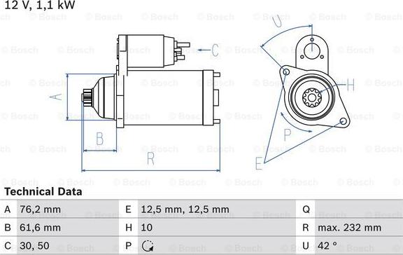 BOSCH 0 986 018 920 - Motorino d'avviamento autozon.pro