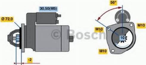 BOSCH 0 986 018 970 - Motorino d'avviamento autozon.pro