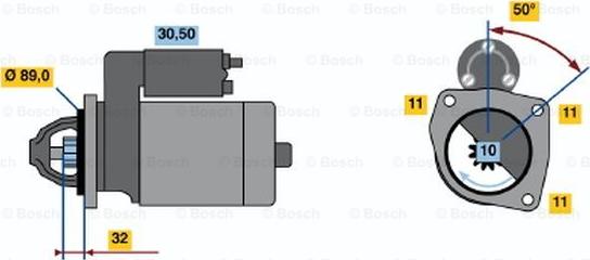 BOSCH 0 986 018 240 - Motorino d'avviamento autozon.pro