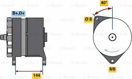 BOSCH 0 986 080 200 - Alternatore autozon.pro