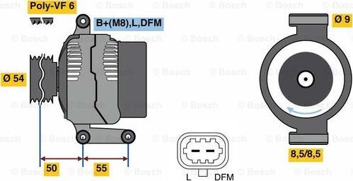 BOSCH 0 986 081 120 - Alternatore autozon.pro