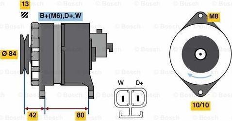 BOSCH 0 986 081 240 - Alternatore autozon.pro