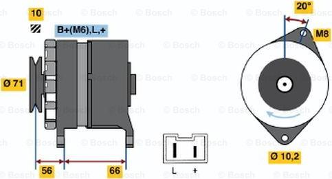 BOSCH 0 986 039 971 - Alternatore autozon.pro