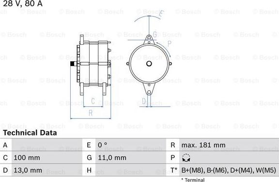 BOSCH 0 986 039 260 - Alternatore autozon.pro