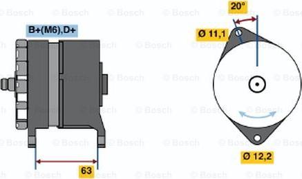 BOSCH 0 986 034 420 - Alternatore autozon.pro