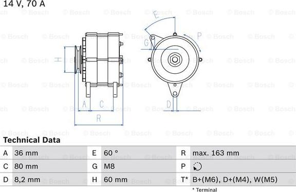 BOSCH 0 986 034 470 - Alternatore autozon.pro