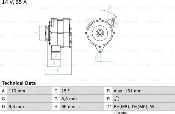 BOSCH 0 986 034 560 - Alternatore autozon.pro