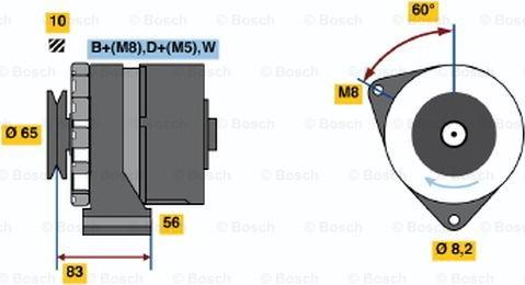 BOSCH 0 986 034 570 - Alternatore autozon.pro