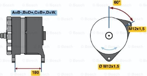 BOSCH 0 986 034 600 - Alternatore autozon.pro