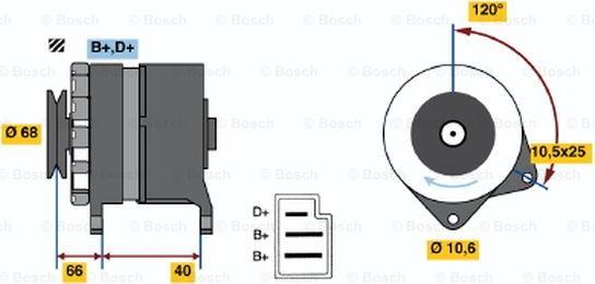 BOSCH 0 986 034 630 - Alternatore autozon.pro