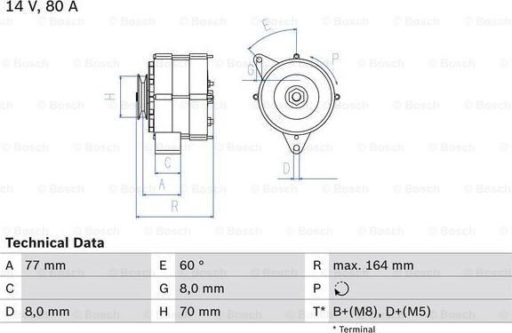 BOSCH 0 986 034 110 - Alternatore autozon.pro