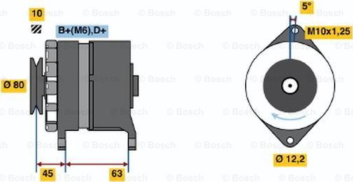 BOSCH 0 986 034 390 - Alternatore autozon.pro