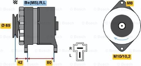 BOSCH 0 986 034 281 - Alternatore autozon.pro