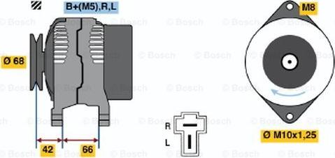 BOSCH 0 986 035 851 - Alternatore autozon.pro