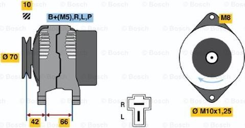 BOSCH 0 986 035 791 - Alternatore autozon.pro