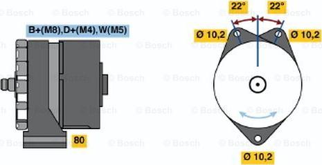 BOSCH 0 986 036 920 - Alternatore autozon.pro